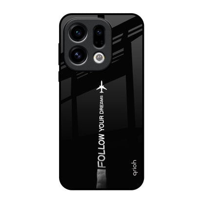 Follow Your Dreams Oppo Find X9 Glass Back Cover Online