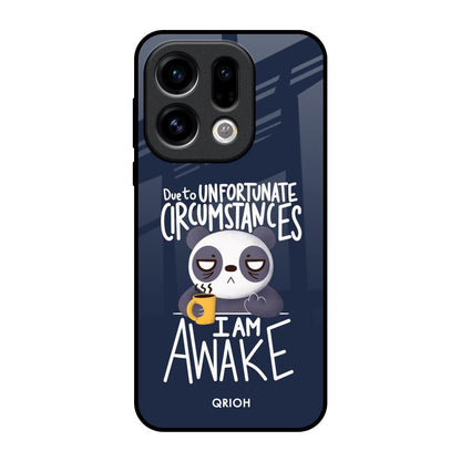 Struggling Panda Oppo Find X9 Glass Back Cover Online