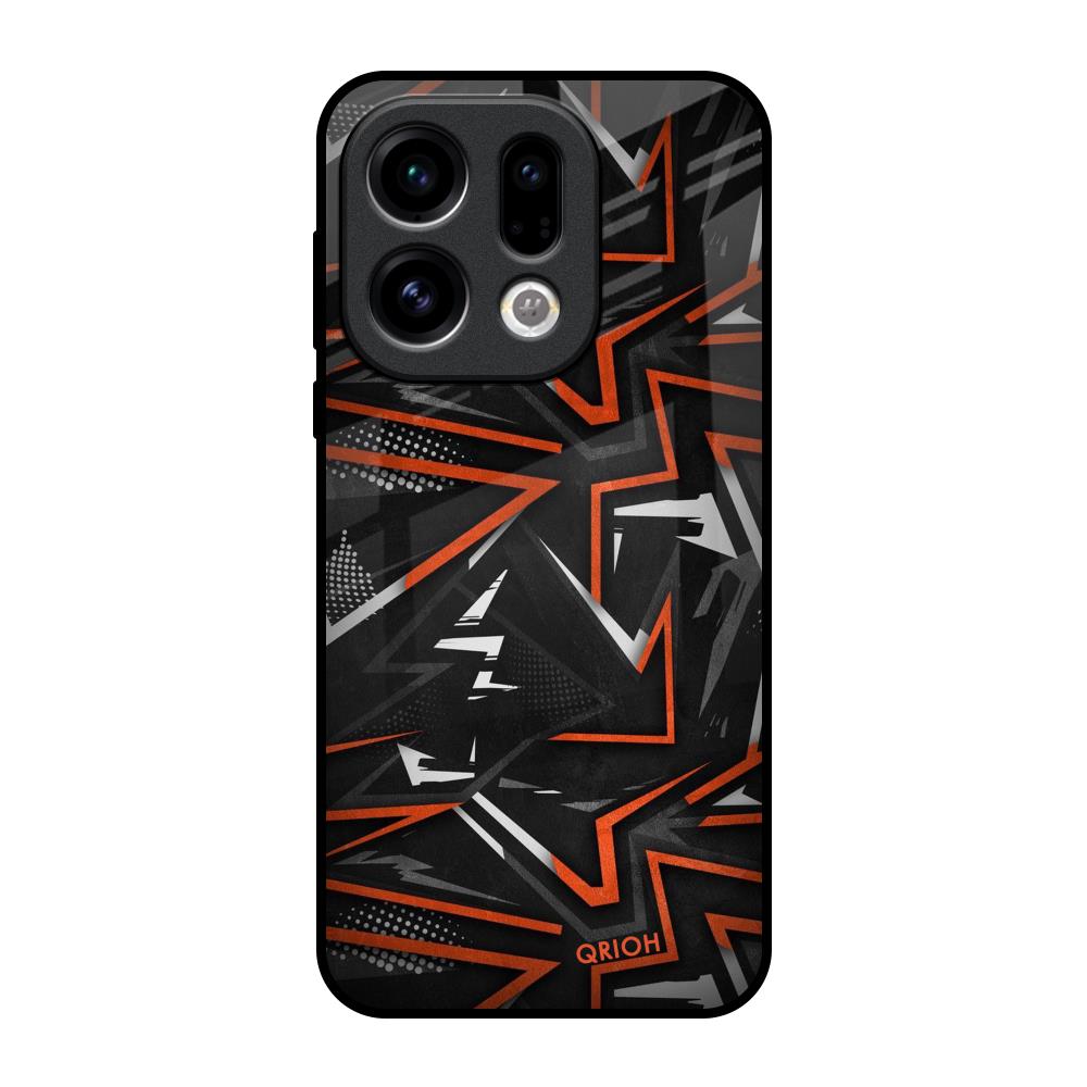 Vector Art Oppo Find X9 Glass Back Cover Online