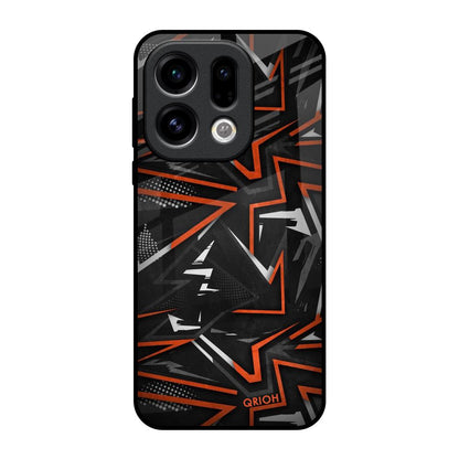 Vector Art Oppo Find X9 Glass Back Cover Online