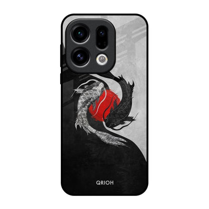 Japanese Art Oppo Find X9 Glass Back Cover Online