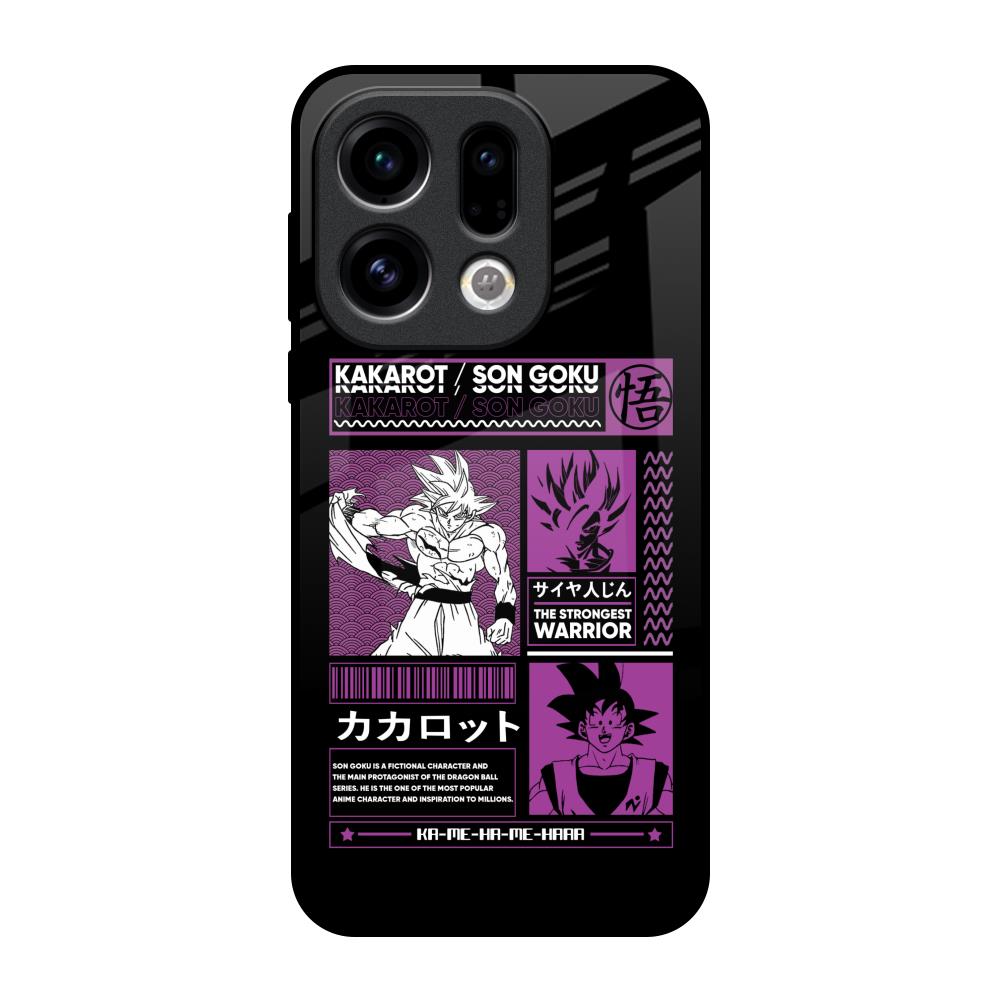 Strongest Warrior Oppo Find X9 Glass Back Cover Online