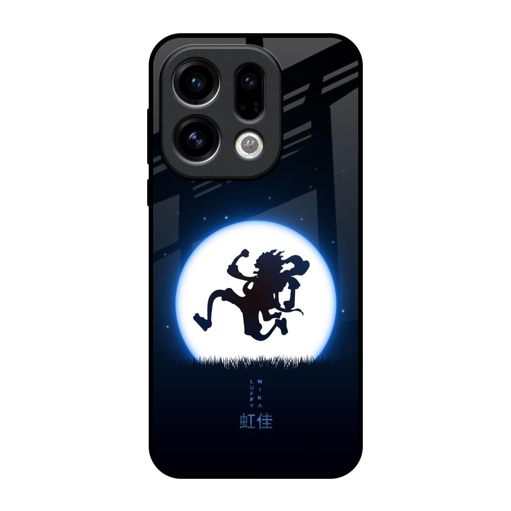 Luffy Nika Oppo Find X9 Glass Back Cover Online