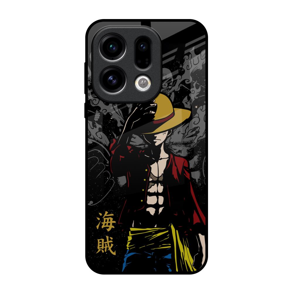 Dark Luffy Oppo Find X9 Glass Back Cover Online