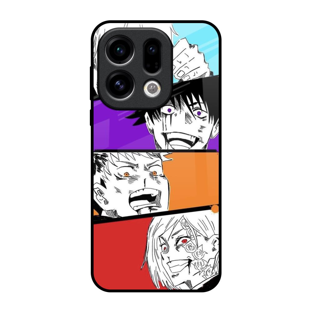 Anime Sketch Oppo Find X9 Glass Back Cover Online