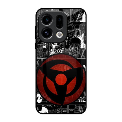 Sharingan Oppo Find X9 Glass Back Cover Online