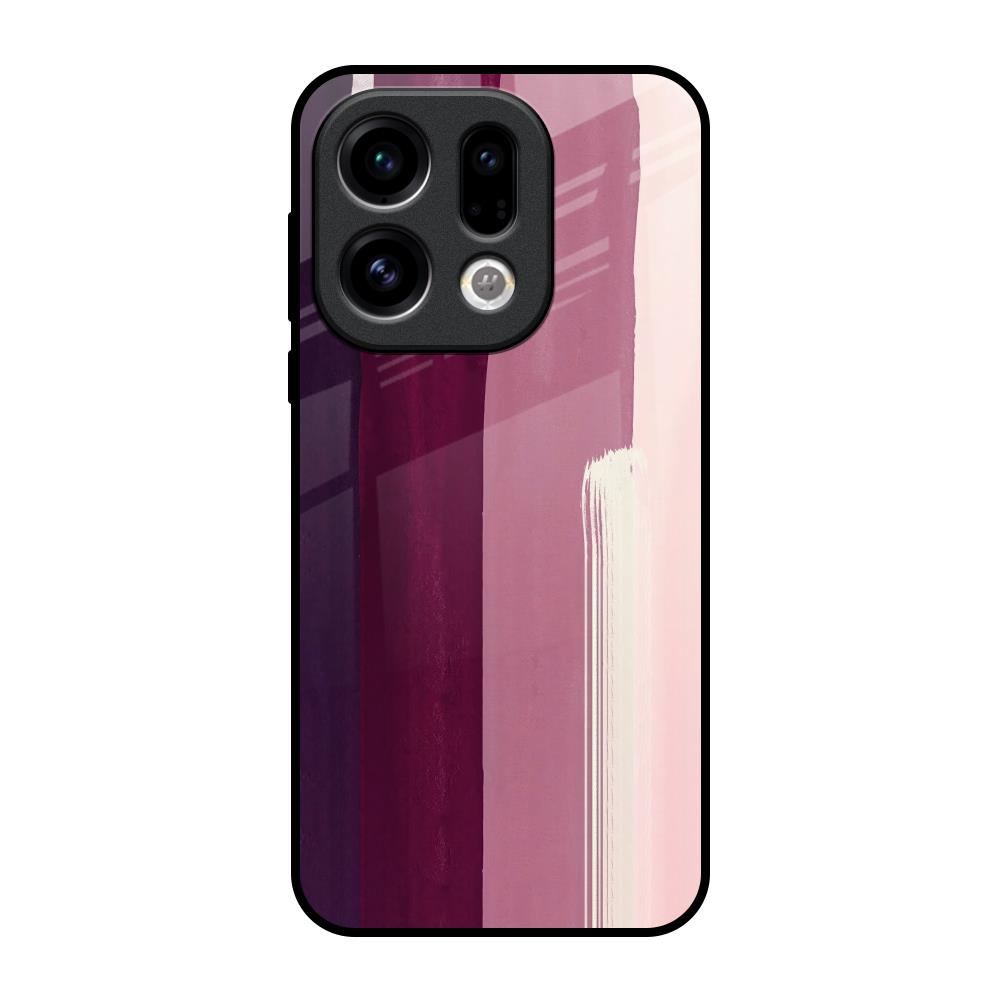 Brush Stroke Art Oppo Find X9 Glass Back Cover Online