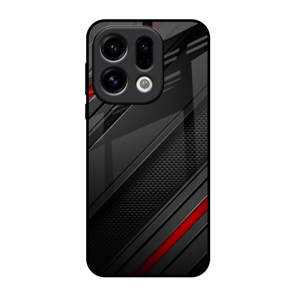 Modern Abstract Oppo Find X9 Glass Back Cover Online