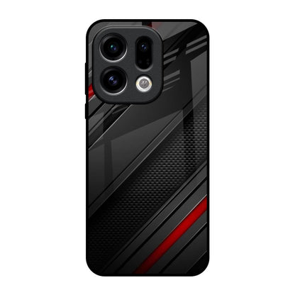 Modern Abstract Oppo Find X9 Glass Back Cover Online