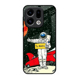 Astronaut on Mars Oppo Find X9 Glass Back Cover Online