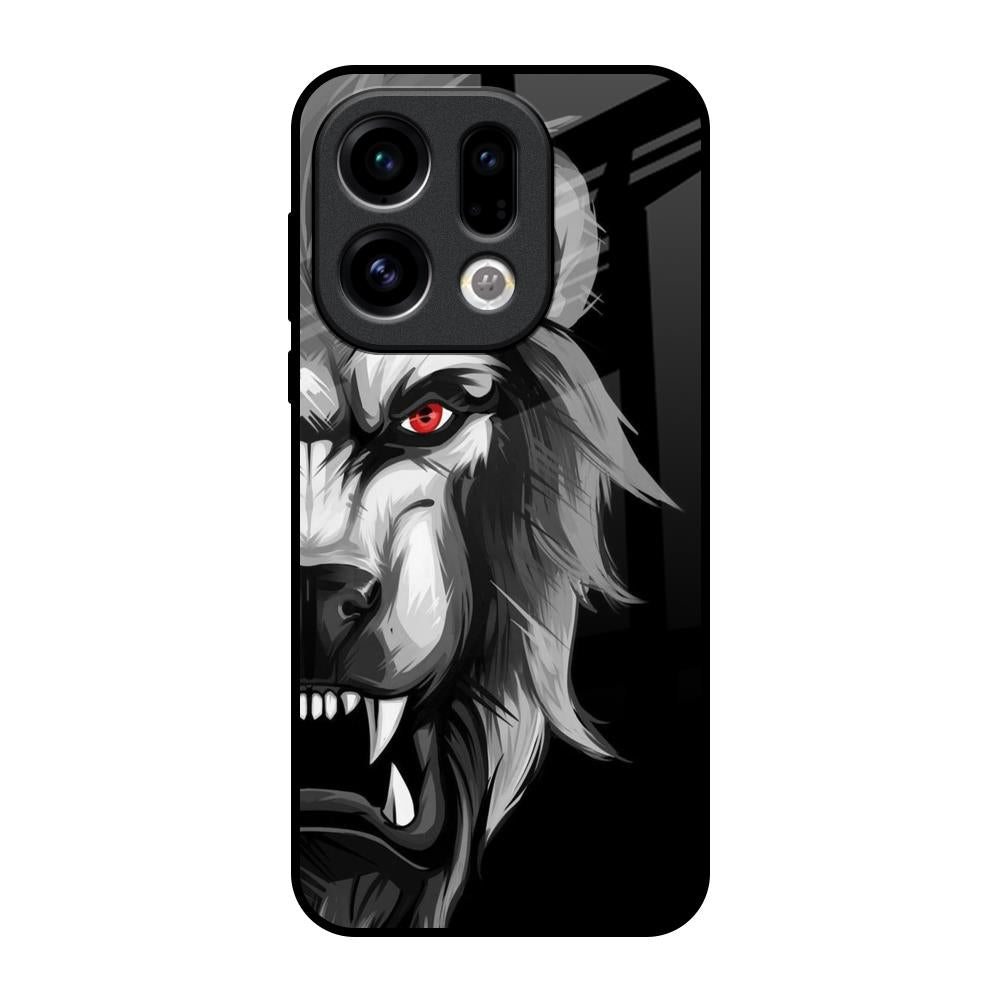 Wild Lion Oppo Find X9 Glass Back Cover Online