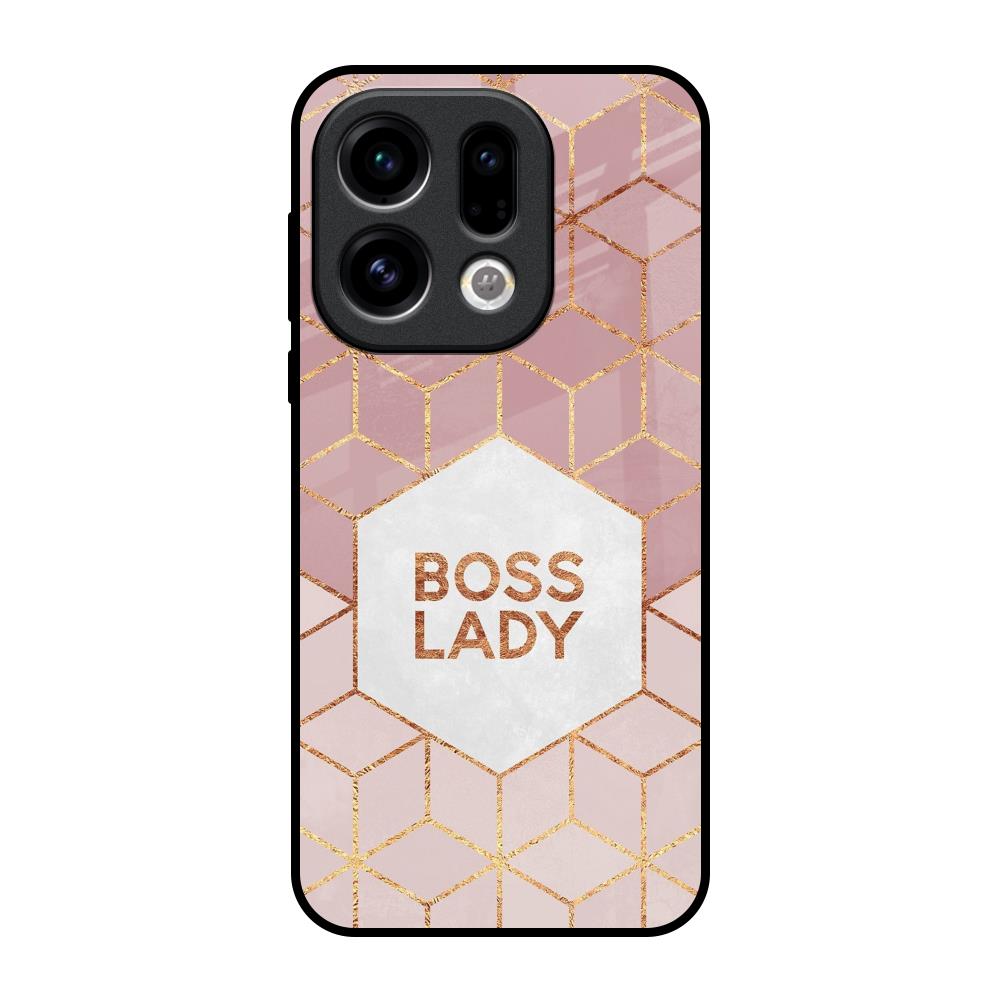 Boss Lady Oppo Find X9 Glass Back Cover Online