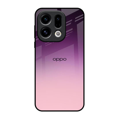 Purple Gradient Oppo Find X9 Glass Back Cover Online
