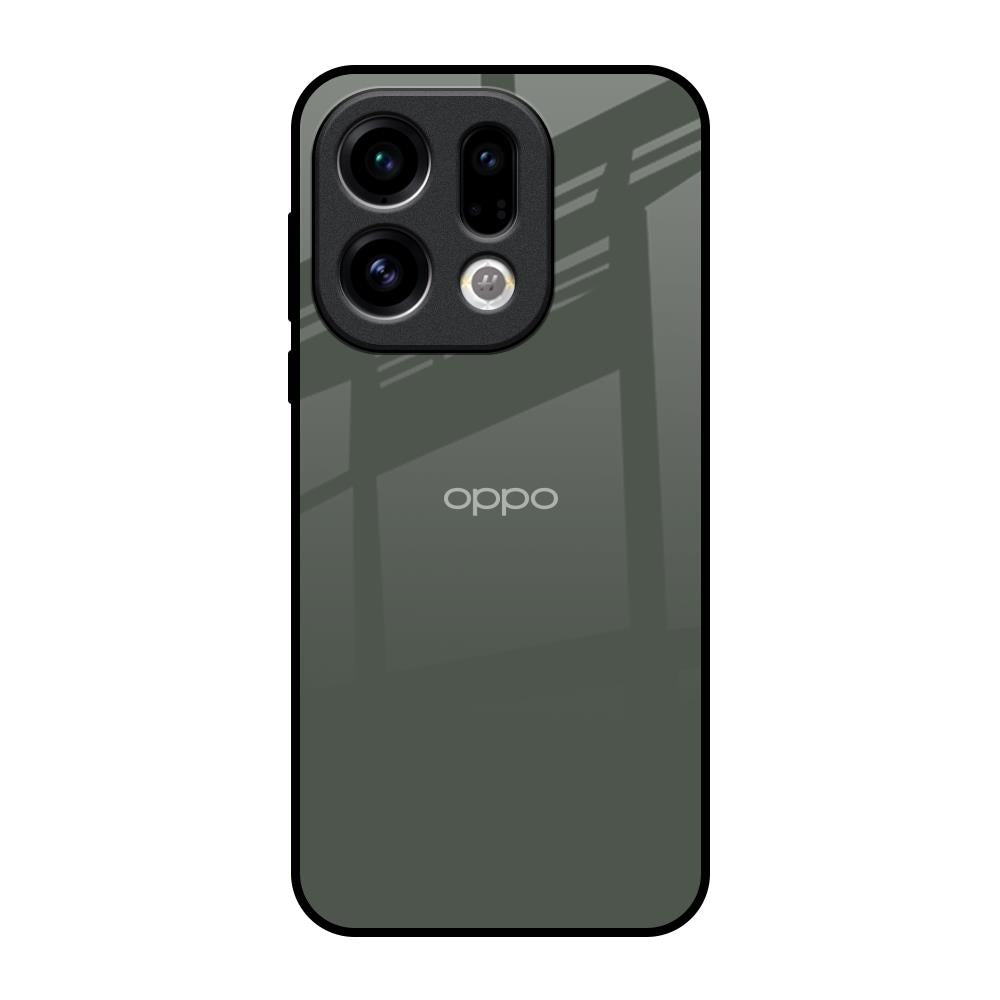 Charcoal Oppo Find X9 Glass Back Cover Online