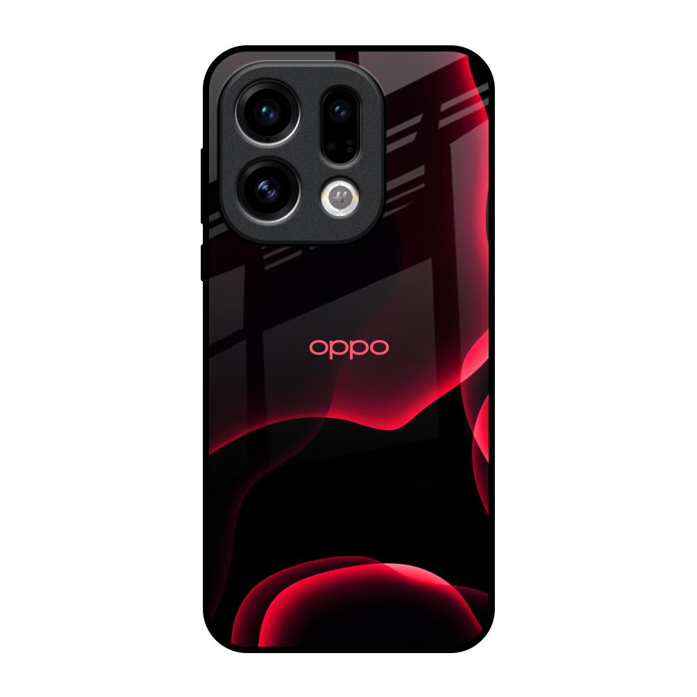 Red Thunder Oppo Find X9 Glass Back Cover Online