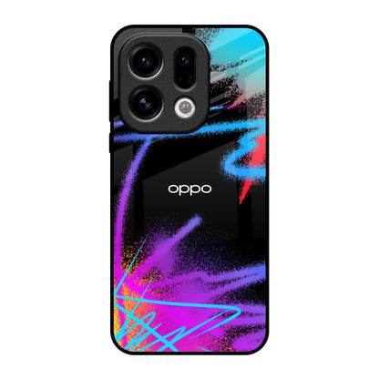 Brushy Color Oppo Find X9 Glass Back Cover Online