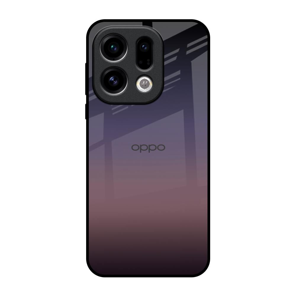 Grey Ombre Oppo Find X9 Glass Back Cover Online