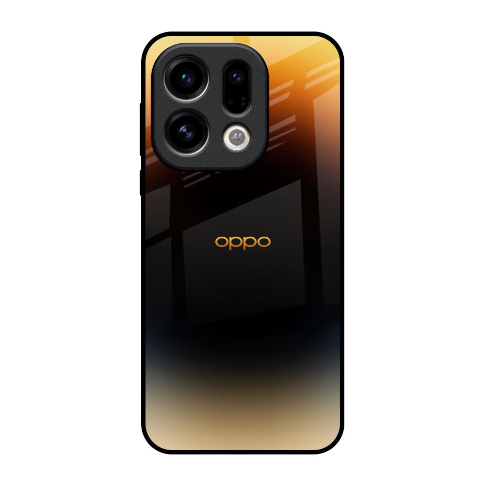 Grainy Yellow Oppo Find X9 Glass Back Cover Online