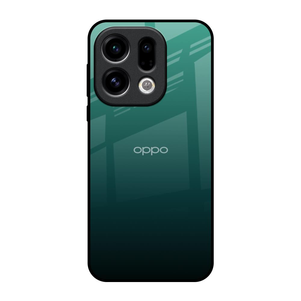Palm Green Oppo Find X9 Glass Back Cover Online