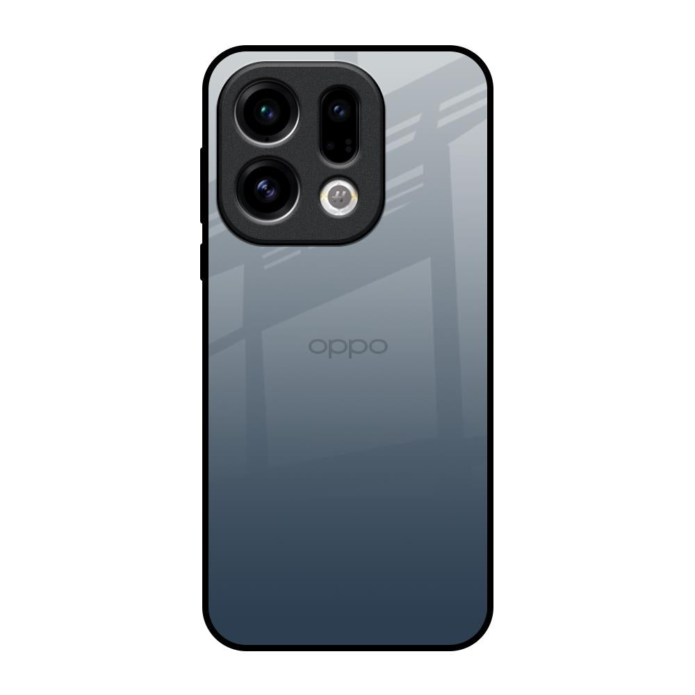 Smokey Grey Color Oppo Find X9 Glass Back Cover Online