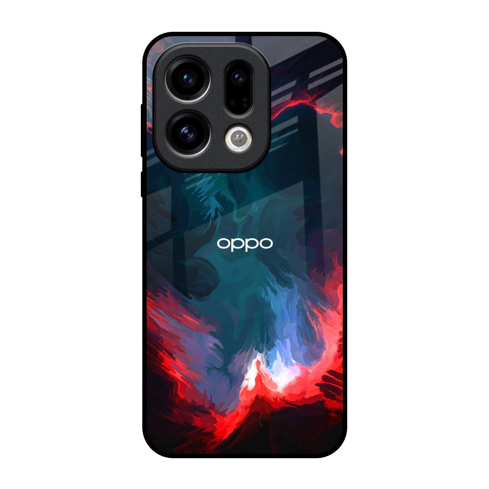 Brush Art Oppo Find X9 Glass Back Cover Online