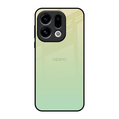 Mint Green Gradient Oppo Find X9 Glass Back Cover Online