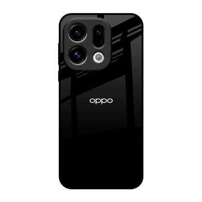 Jet Black Oppo Find X9 Glass Back Cover Online