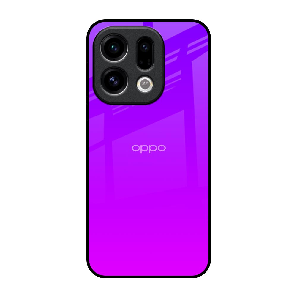 Purple Pink Oppo Find X9 Glass Back Cover Online