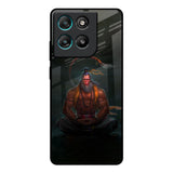 Lord Hanuman Animated Motorola Edge G67 Power Glass Back Cover Online