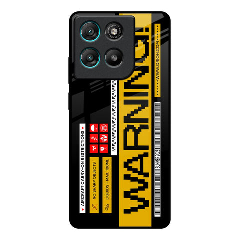 Aircraft Warning Motorola Edge G67 Power Glass Back Cover Online