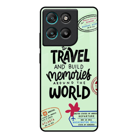 Travel Stamps Motorola Edge G67 Power Glass Back Cover Online