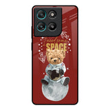 Astronaut Bear Motorola Edge G67 Power Glass Back Cover Online