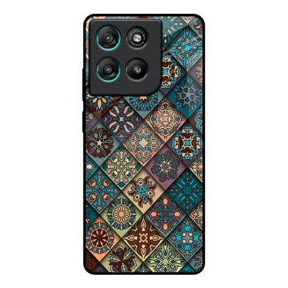Retro Art Motorola Edge G67 Power Glass Back Cover Online