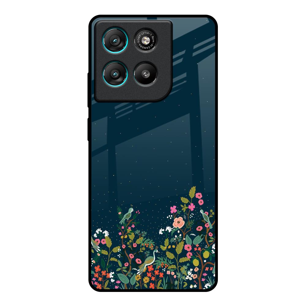 Small Garden Motorola Edge G67 Power Glass Back Cover Online
