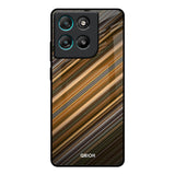 Diagonal Slash Pattern Motorola Edge G67 Power Glass Back Cover Online