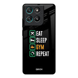 Daily Routine Motorola Edge G67 Power Glass Back Cover Online