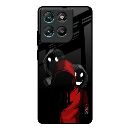 Shadow Character Motorola Edge G67 Power Glass Back Cover Online