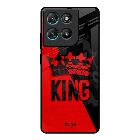 I Am A King Motorola Edge G67 Power Glass Back Cover Online