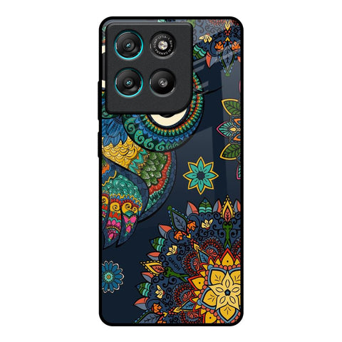 Owl Art Motorola Edge G67 Power Glass Back Cover Online