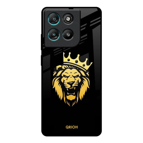 Lion The King Motorola Edge G67 Power Glass Back Cover Online