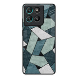 Abstact Tiles Motorola Edge G67 Power Glass Back Cover Online