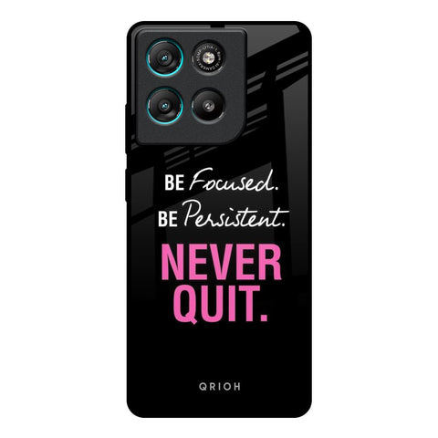 Be Focused Motorola Edge G67 Power Glass Back Cover Online