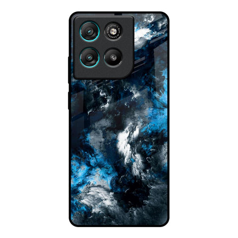 Cloudy Dust Motorola Edge G67 Power Glass Back Cover Online