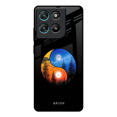 Yin Yang Balance Motorola Edge G67 Power Glass Back Cover Online