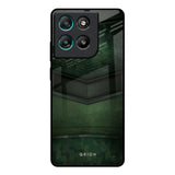 Green Leather Motorola Edge G67 Power Glass Back Cover Online