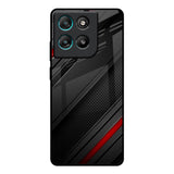 Modern Abstract Motorola Edge G67 Power Glass Back Cover Online