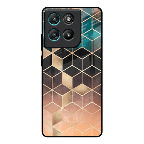 Bronze Texture Motorola Edge G67 Power Glass Back Cover Online