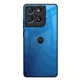 Blue Wave Abstract Motorola Edge G67 Power Glass Back Cover Online