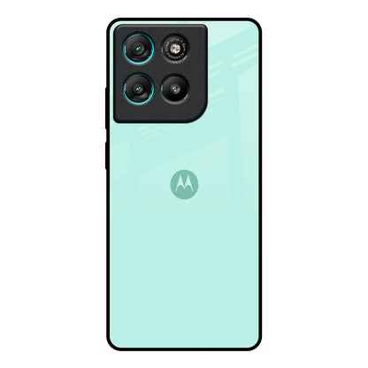 Teal Motorola Edge G67 Power Glass Back Cover Online