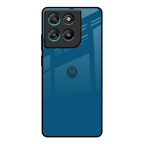 Cobalt Blue Motorola Edge G67 Power Glass Back Cover Online